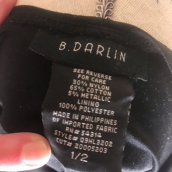 Black Sparkle Lace LBD - Picture 4 of 4